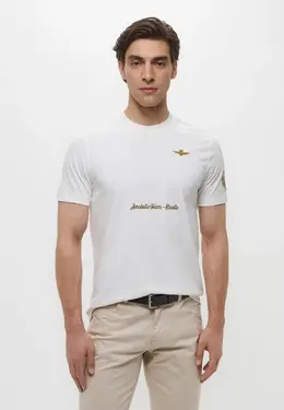 Aeronautica Militare: Белая футболка 