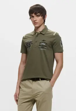 Aeronautica Militare: Поло цвета хаки 