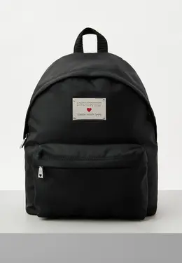 Love Moschino: Чёрный рюкзак 