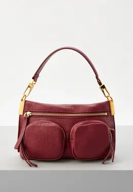 Coccinelle: Бордовая сумка 