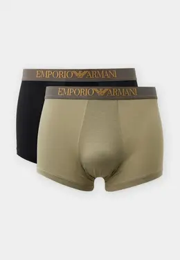 Emporio Armani: Трусы цвета хаки 
