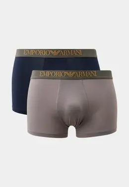 Emporio Armani: Серые трусы 