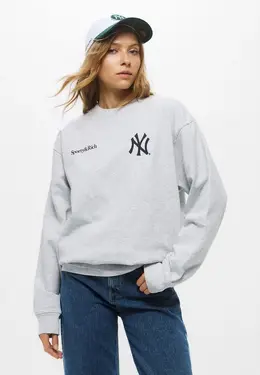 Sporty & Rich: Серый свитшот 
