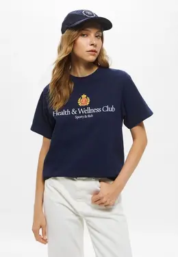 Sporty & Rich: Синяя футболка 
