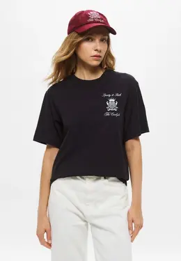 Sporty & Rich: Чёрная футболка 