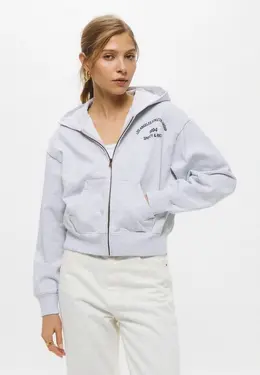 Sporty & Rich: Серая толстовка 