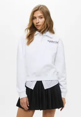 Sporty & Rich: Белый свитшот 
