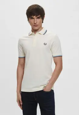 Fred Perry: Белое поло 