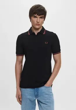 Fred Perry: Чёрное поло 
