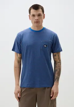 Quiksilver: Синяя футболка 