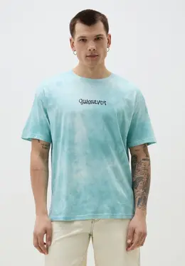 Quiksilver: Голубая футболка 