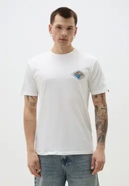 Quiksilver: Белая футболка 