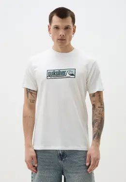 Quiksilver: Белая футболка 