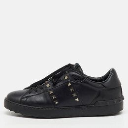 Valentino: Чёрные кроссовки  Rockstud Untitled