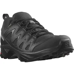 Salomon: Чёрные кроссовки 