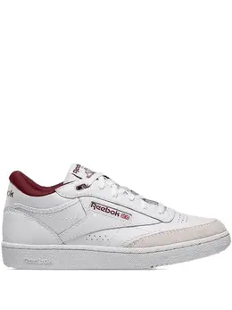 Reebok: Белые кроссовки  Club C Mid II