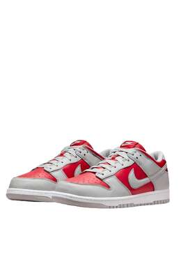 Nike: Красные кроссовки  Dunk Low