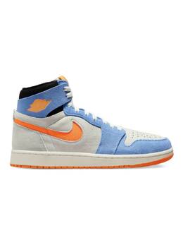 Nike: Оранжевые кроссовки  Air