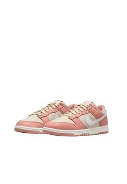 Nike: Красные кроссовки  Dunk Low Retro