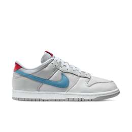 Nike: Серебристые кроссовки  Dunk Low