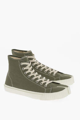 Maison Margiela: Зелёные кеды  Canvas