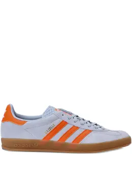 adidas: Голубые кроссовки  Gazelle