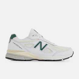 New Balance: Белые кроссовки 