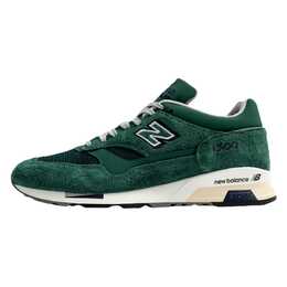 New Balance: Зелёные кроссовки  1500