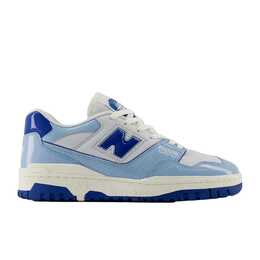 New Balance: Голубые кроссовки  550