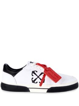 Off-White: Белые кроссовки 
