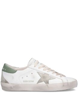 Golden Goose: Зелёные кроссовки 
