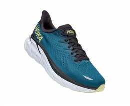 HOKA: Голубые кроссовки 