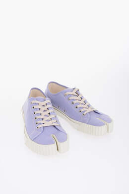 Maison Margiela: Фиолетовые кеды  Tabi
