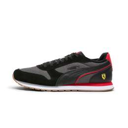 PUMA: Тёмные кроссовки  Ferrari