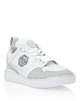 Philipp Plein: Белые кроссовки 