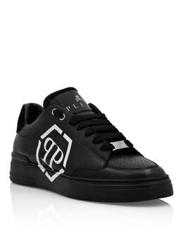 Philipp Plein: Чёрные кроссовки  Hexagon