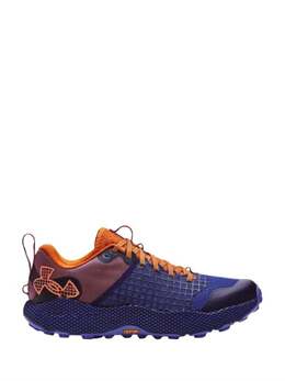 Under Armour: Голубые кроссовки  HOVR