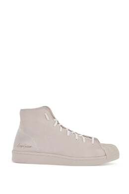 Y-3: Серые кроссовки 