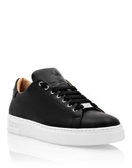 Philipp Plein: Чёрные кеды  Skull