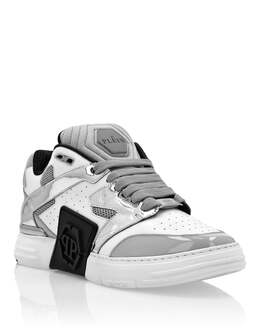 Philipp Plein: Белые кроссовки 