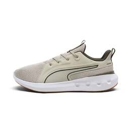 PUMA: Тёмные кроссовки 