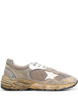 Golden Goose: Серые кроссовки 