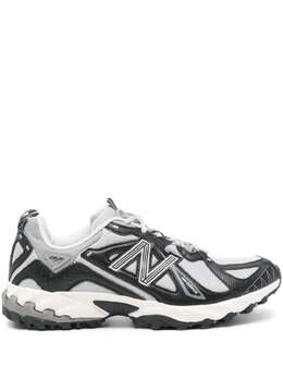 New Balance: Чёрные кроссовки 