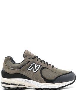 New Balance: Зелёные кроссовки 