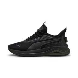 PUMA: Чёрные кроссовки 