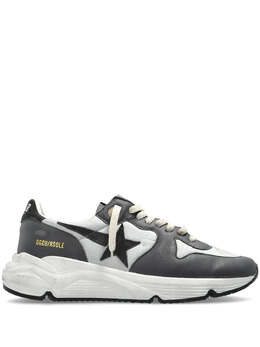 Golden Goose: Серебристые кроссовки 
