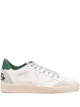 Golden Goose: Зелёные кроссовки 