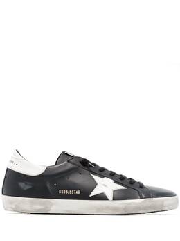 Golden Goose: Чёрные кроссовки 