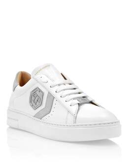 Philipp Plein: Белые кроссовки 