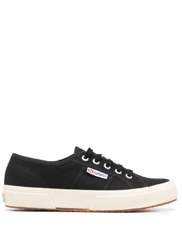 Superga: Чёрные кроссовки 